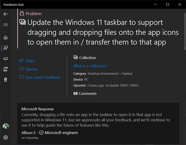 Windows 11 任務欄不(bù)允許改變位置、拖拽應用：用戶集體抱怨